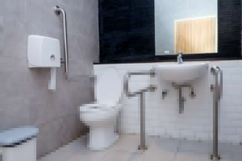 Toilet Handrail Installation