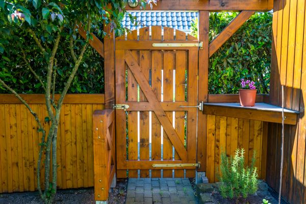 Wood Gate Repair in Clover