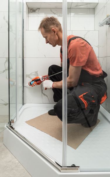 Shower Caulking Repair in Clover