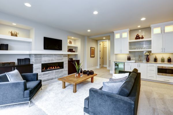 Fireplace Shelf Mounting in Clover